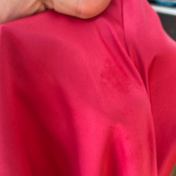 Reformation Alisal silk slip dress in hot pink - Picture 9 of 10